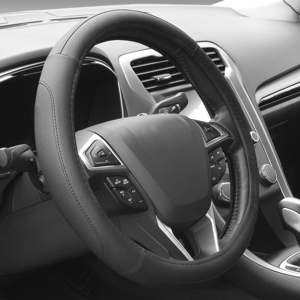  SEG Direct Car Steering Wheel Cover Universal Standard